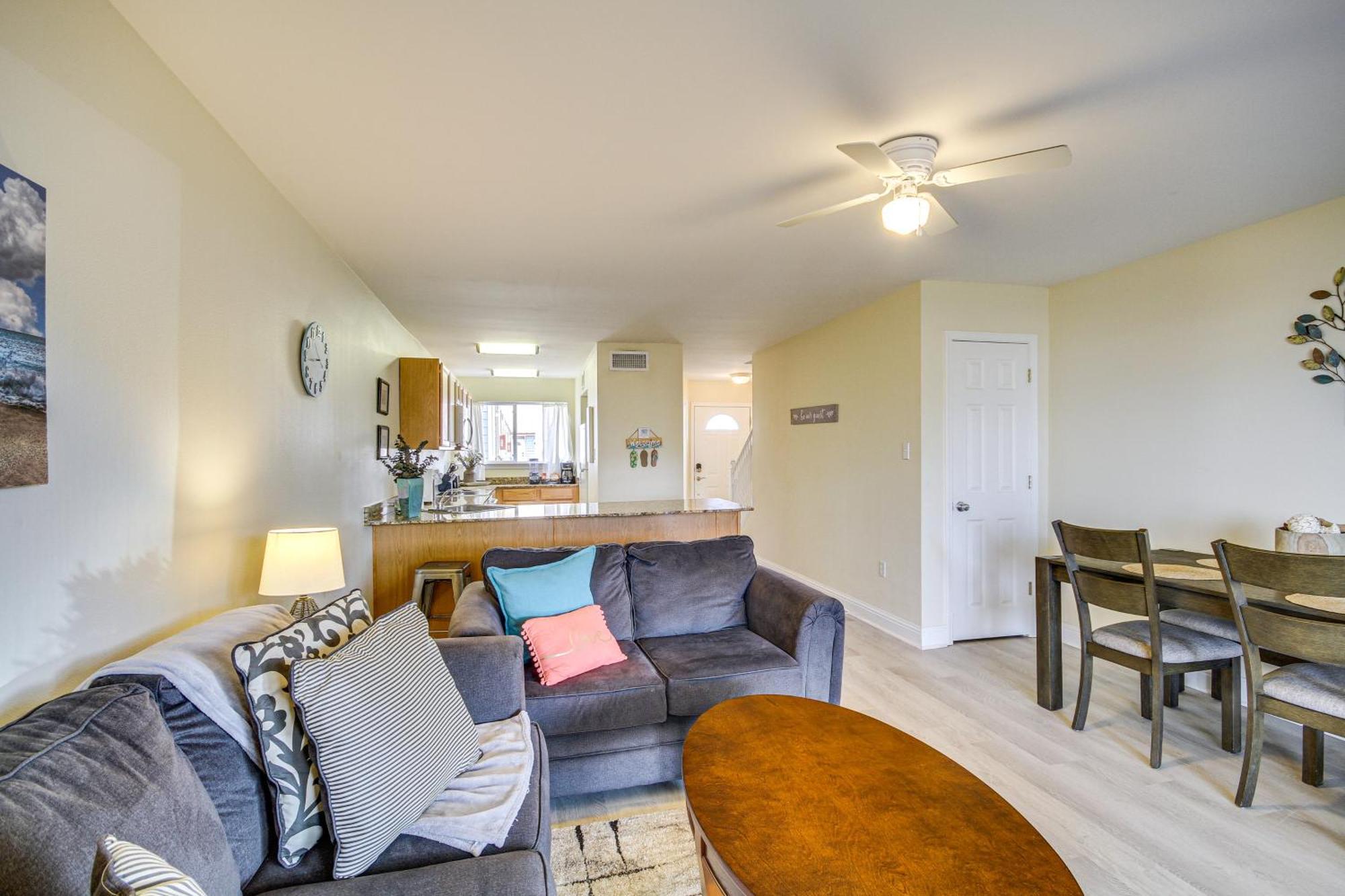 Airy Biloxi Condo With Patio Walk To Beach! Eksteriør bilde