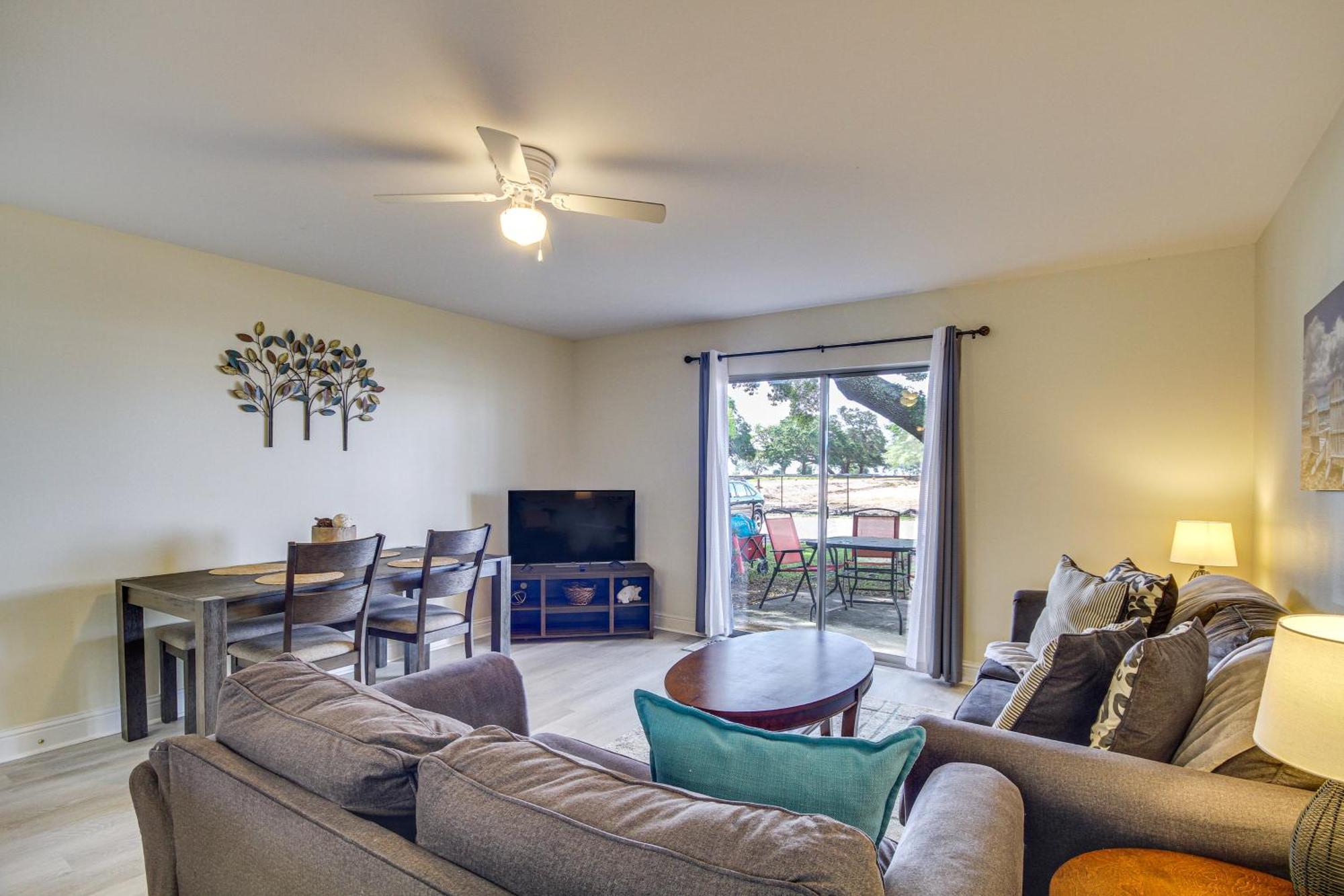 Airy Biloxi Condo With Patio Walk To Beach! Eksteriør bilde